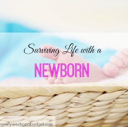 having a newborn baby, baby tips, surviving with a newborn