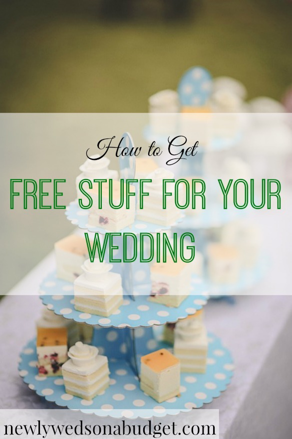 How to Get Free Stuff For Your Wedding | Newlyweds on a Budget