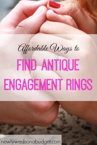 engagement ring tips, antique engagement rings, ways to find antique engagement rings