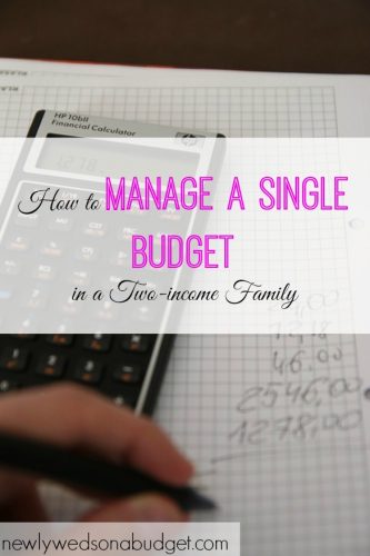 managing a single budget, budgeting tips, budget management