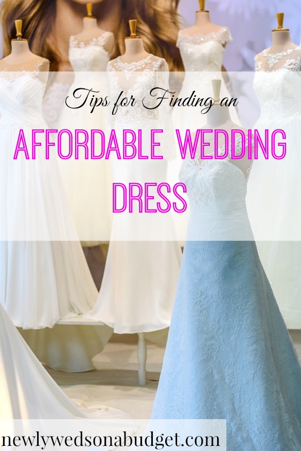 affordable wedding dress - Newlyweds on a Budget