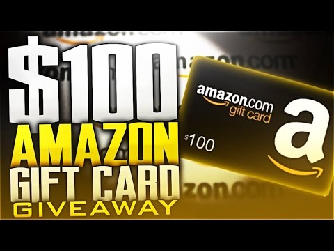 Score a $100 gift card on Amazon, hooray!