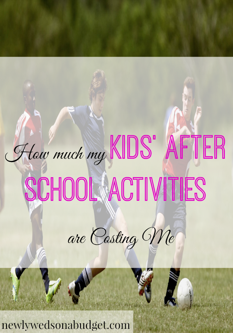 cost of kids' after-school activities, cost of kids' sports, cost of kids' activities