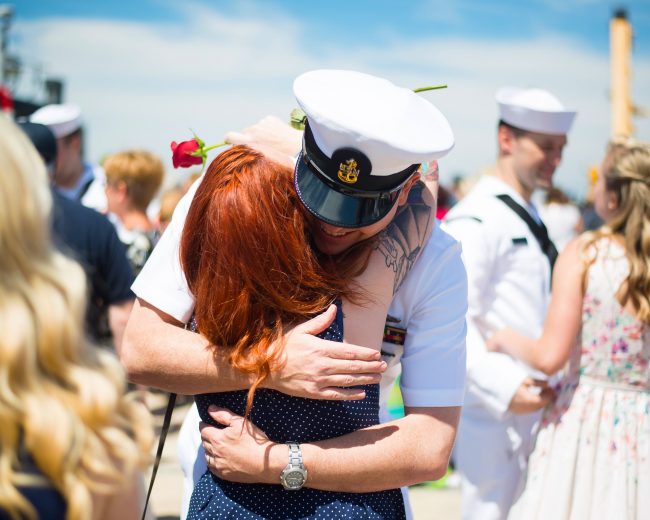 military newlyweds retirement