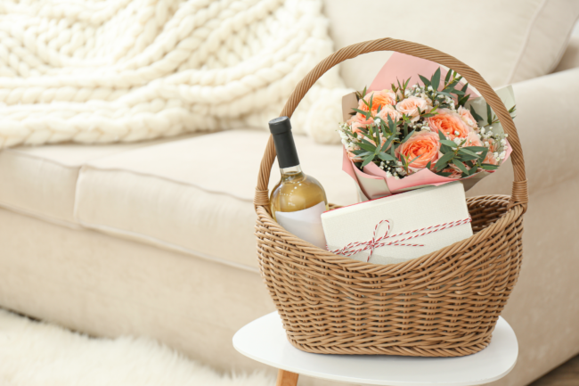newlyweds gift baskets