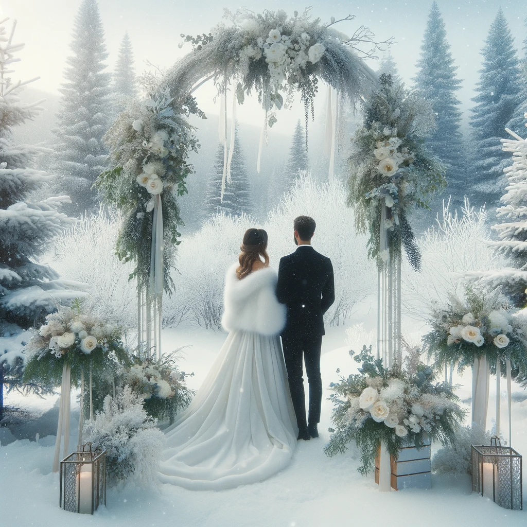 Winter Wedding: 7 Winter Wedding Ideas Under $10K